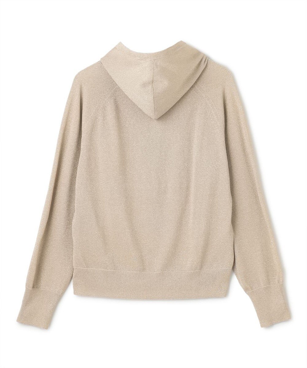 BEIGE， 【S-size】JUSSIEU / ラメ ニットパーカー 