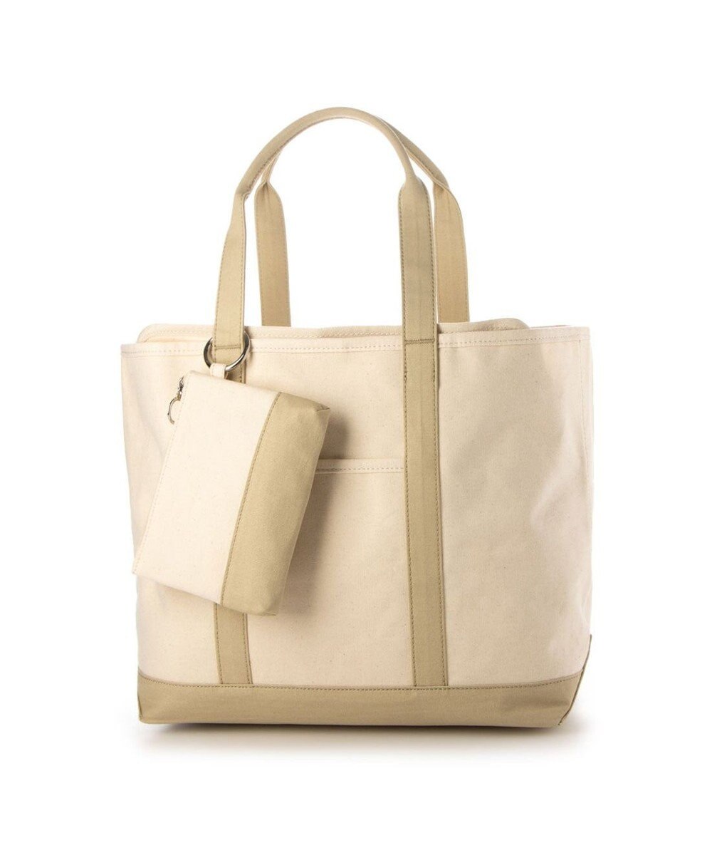 UNBILLION カシュカシュ cachecache / 裏コーディングキャンバスビッグトートバッグ 