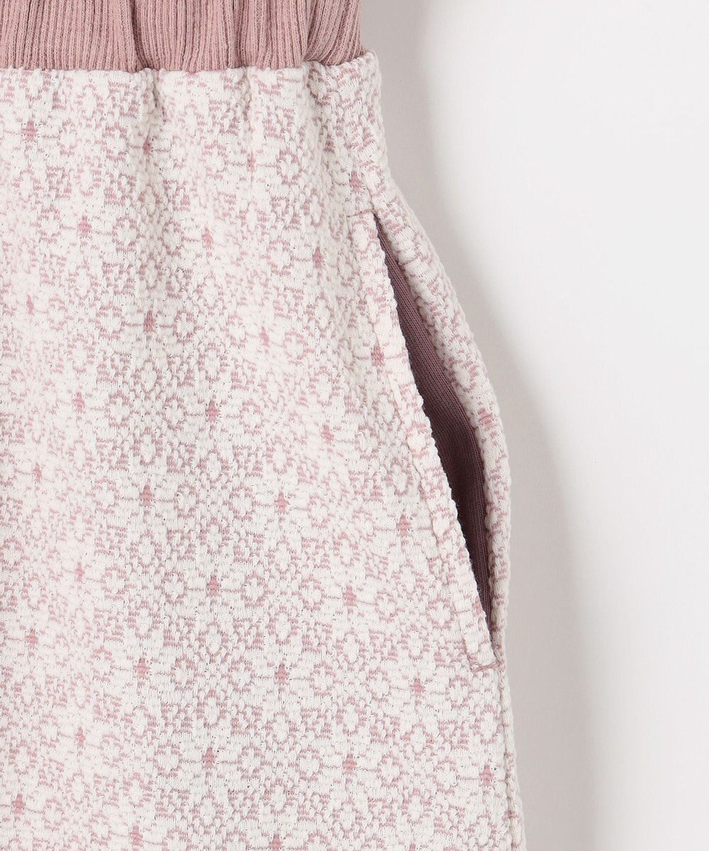 組曲 KIDS 【110-140㎝】 フロストフラワージャガード ワンピース 