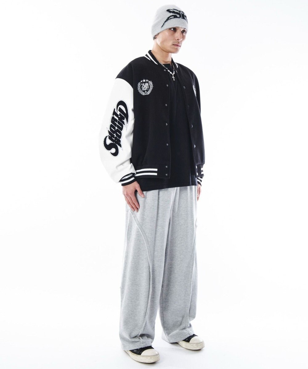 WEGO 【ユニセックス着用ITEM】メルトンワッペンスタジャン 