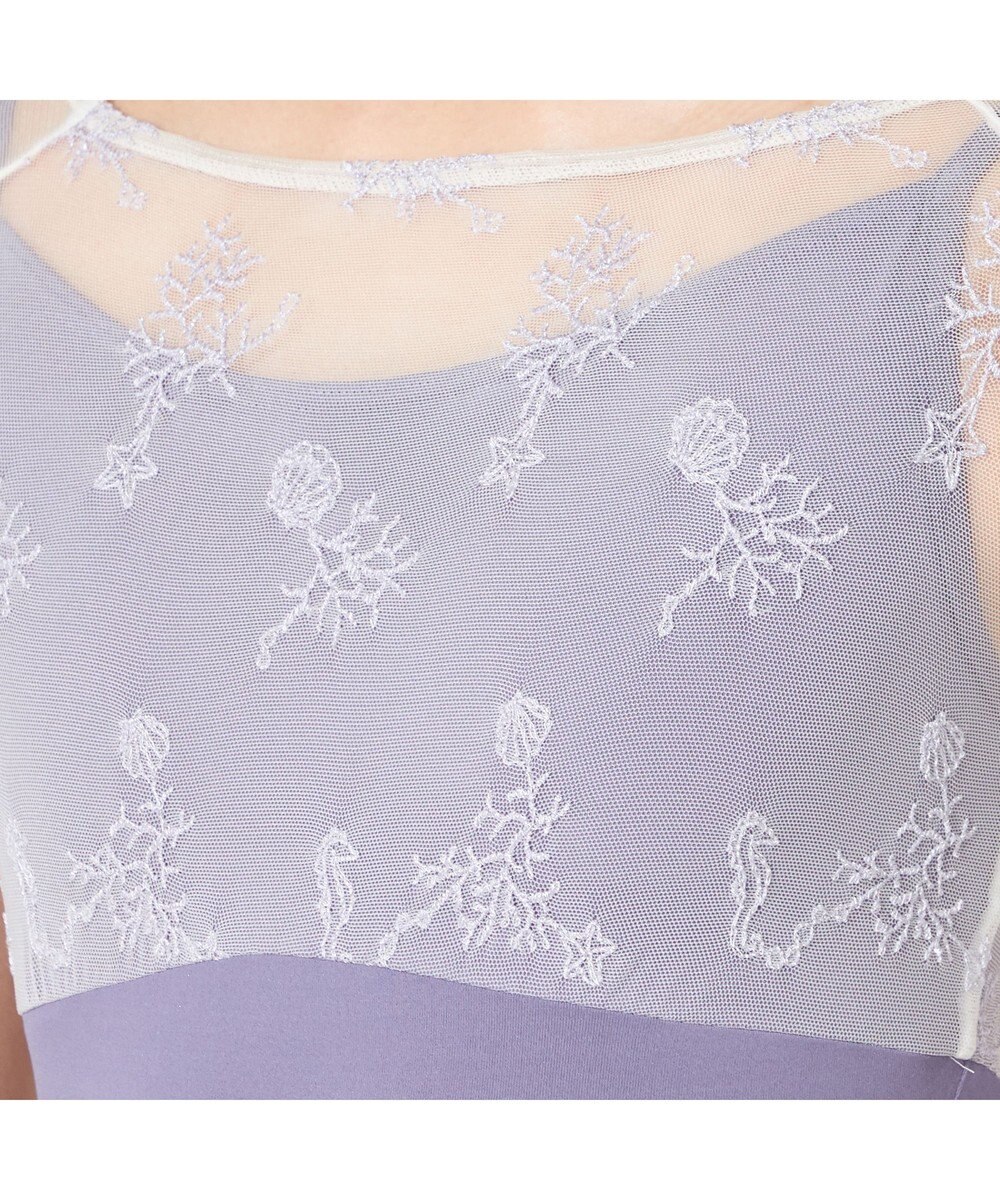 Chacott ハーフスリーブレオタード 