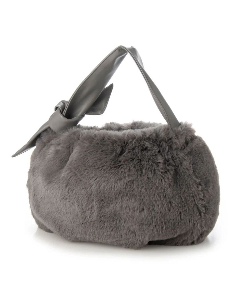 UNBILLION cachecache リボンハンドルエコファードロストバッグ 