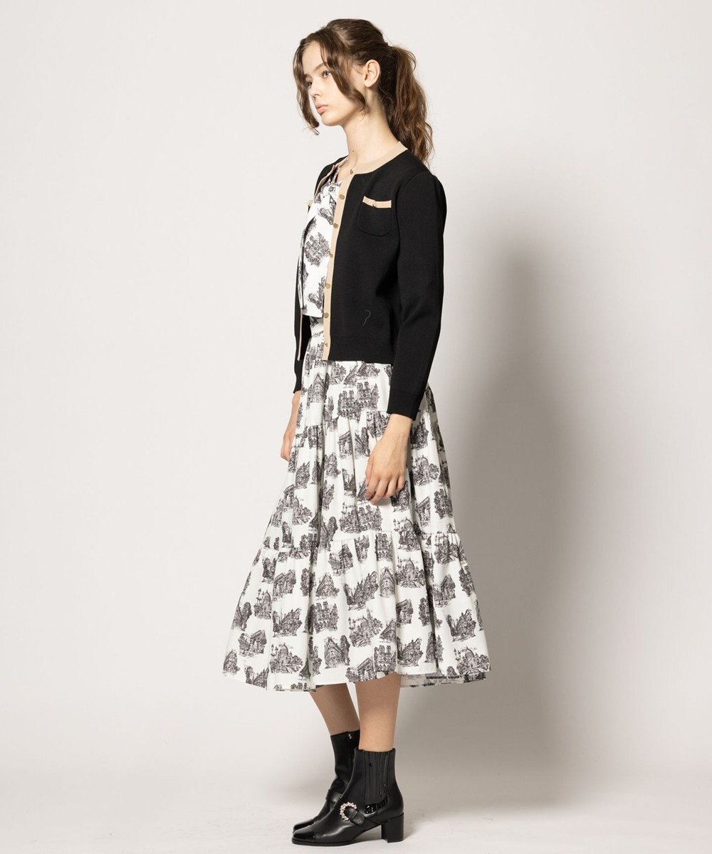 TOCCA 【洗える】GOOD MAGIC ニットジャケット風カーディガン 