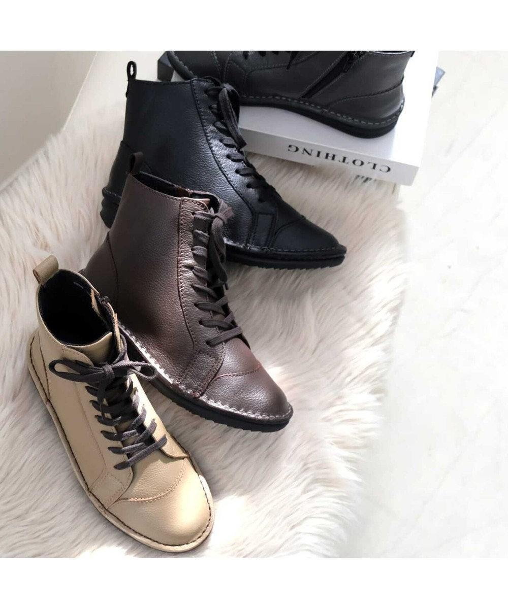 Pointer 本革軽量ブーツ レディース 