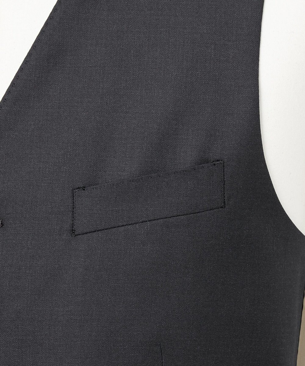 GOTAIRIKU シワになりにくい【御幸毛織/みゆきけおり】Superior160s  3ピーススーツ（グレー） 