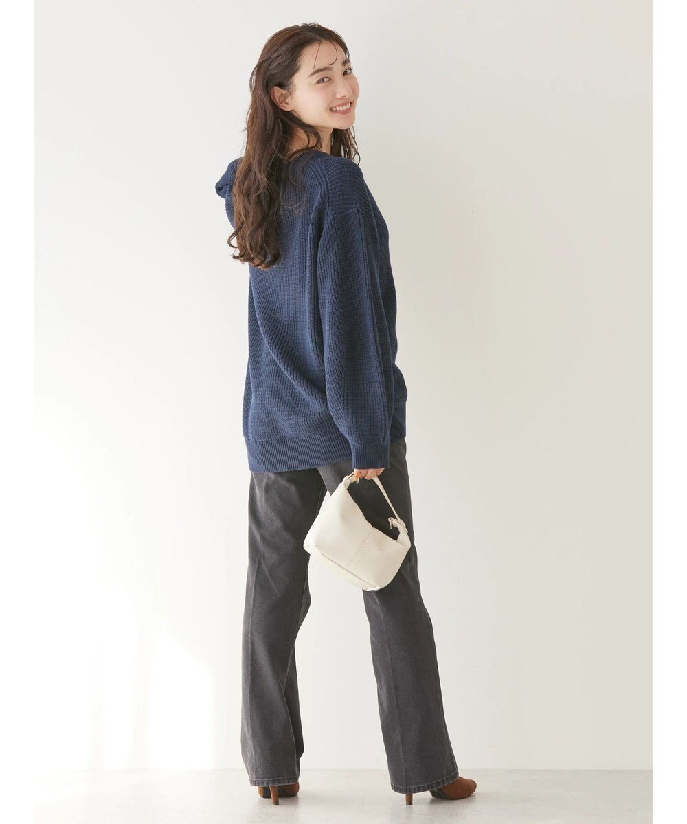 AMERICAN HOLIC 片畦クルーネックニットプルオーバー 