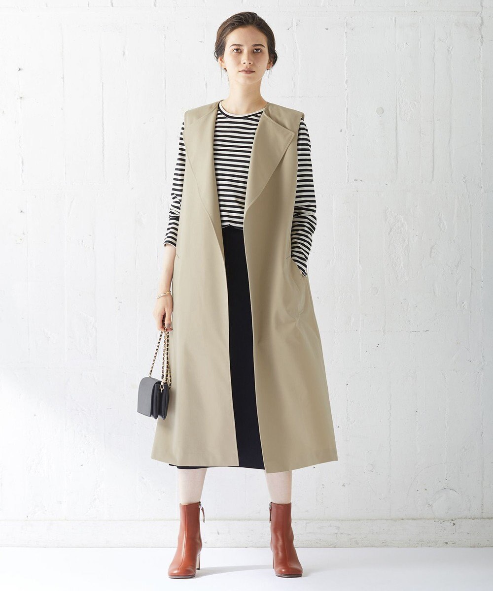 ICB 【洗える】シンプルジャージー ロングスリーブTシャツ 