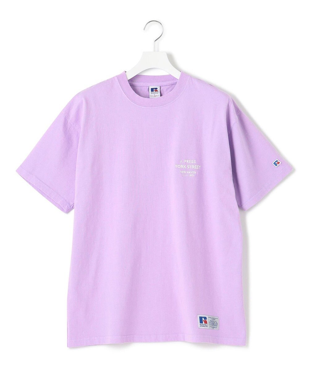 J.PRESS YORK STREET 【UNISEX】RUSSELL×YORK STREET ロゴTシャツ 