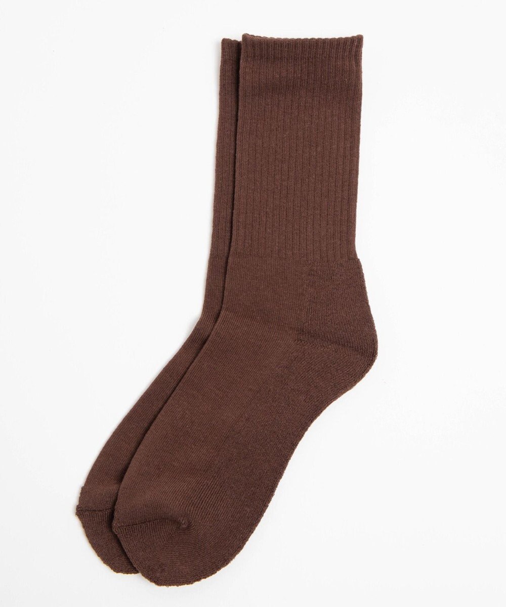 WEGO 底パイルカラーリブソックス 