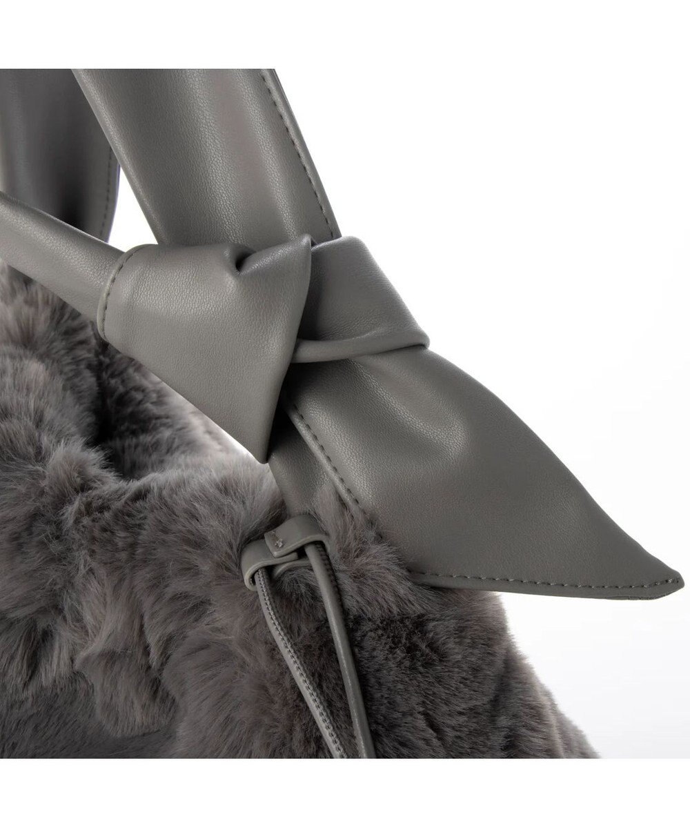 UNBILLION cachecache リボンハンドルエコファードロストバッグ 