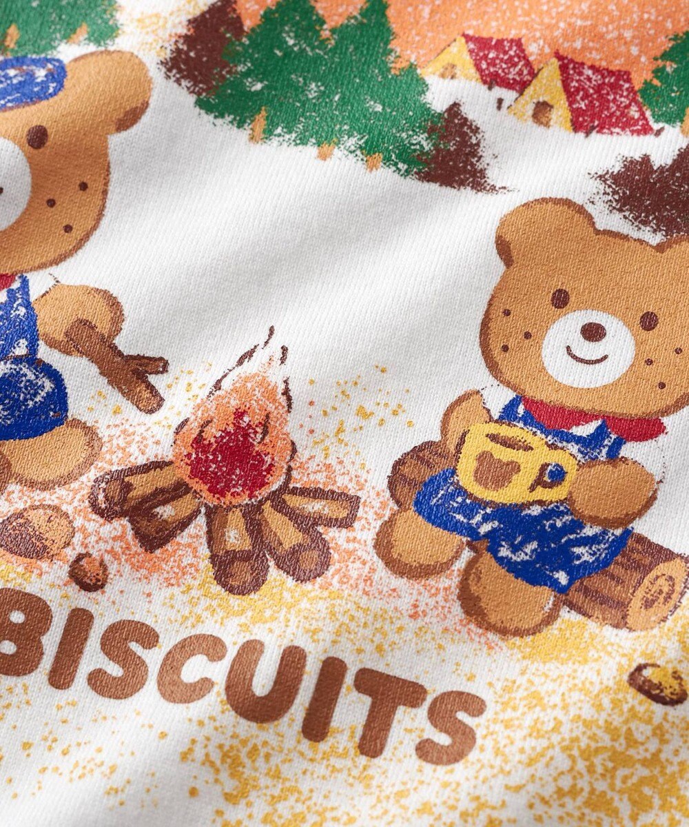 MIKI HOUSE HOT BISCUITS 【家族でおそろい】【80-120cm】アウトドアデザイン 半袖Tシャツ 