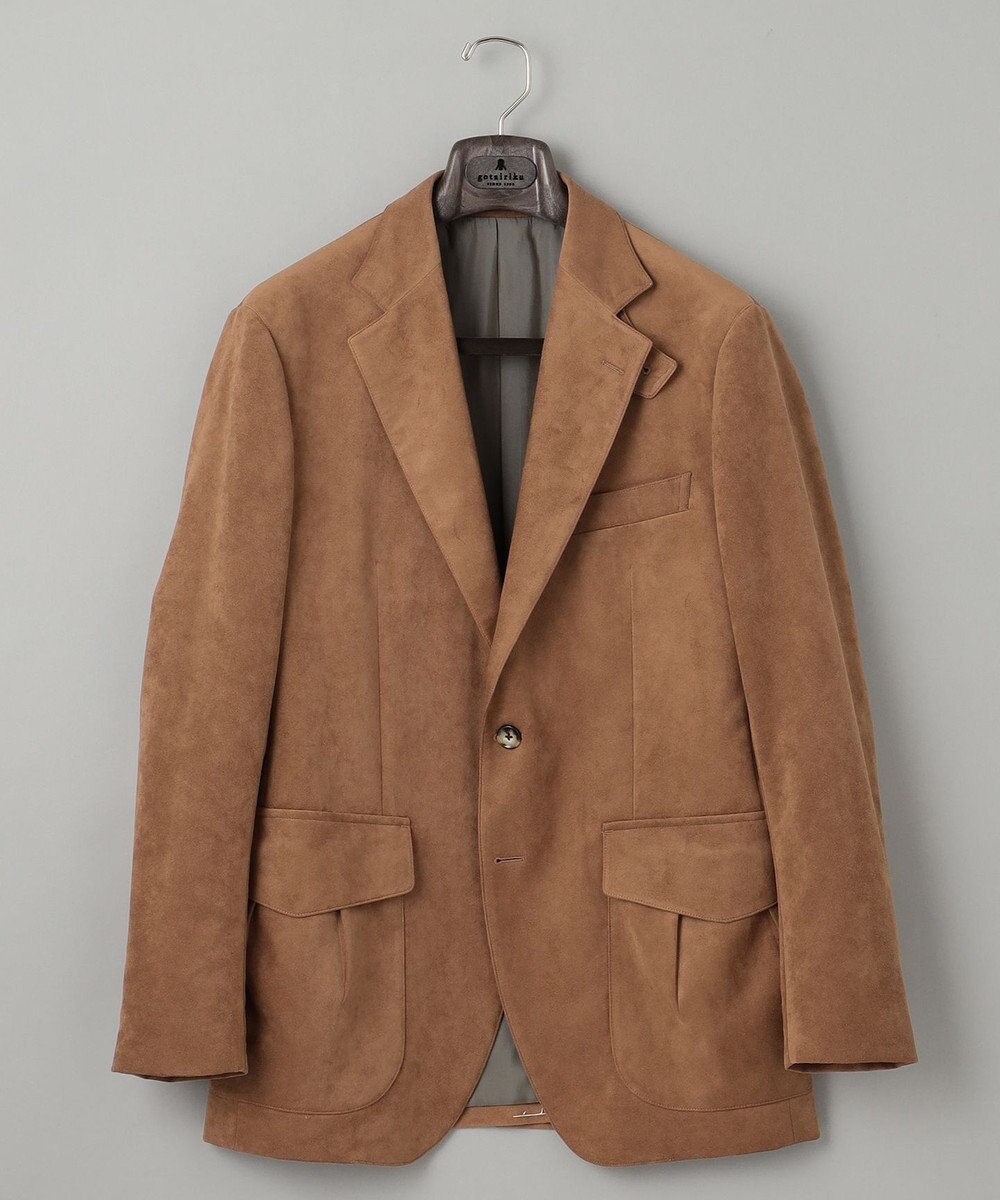 GOTAIRIKU 【イージーケア】ウルトラスエードサファリジャケット 