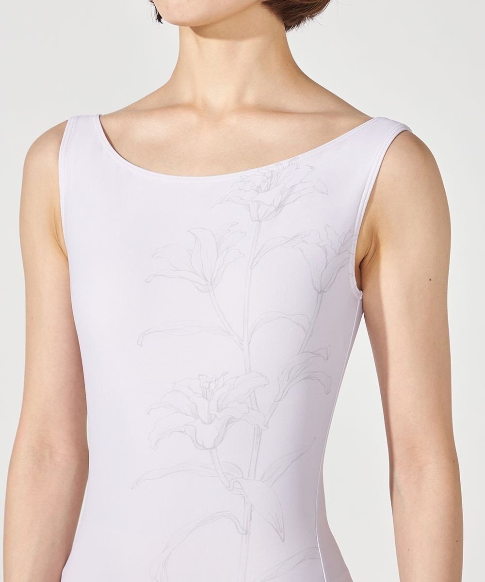 Chacott ノースリーブレオタード 