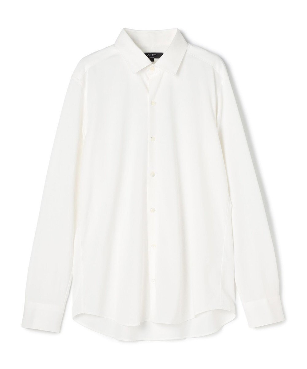 JOSEPH HOMME 【ストレッチ】ハイゲージコットンジャージー 　長袖レギュラーカラーシャツ 