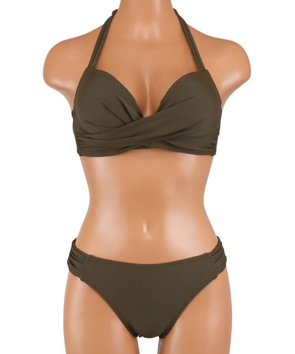 San-ai Resort（三愛水着楽園） 軽い着け心地でしっかり盛れる【楽盛り水着】　ワイヤービキニ 