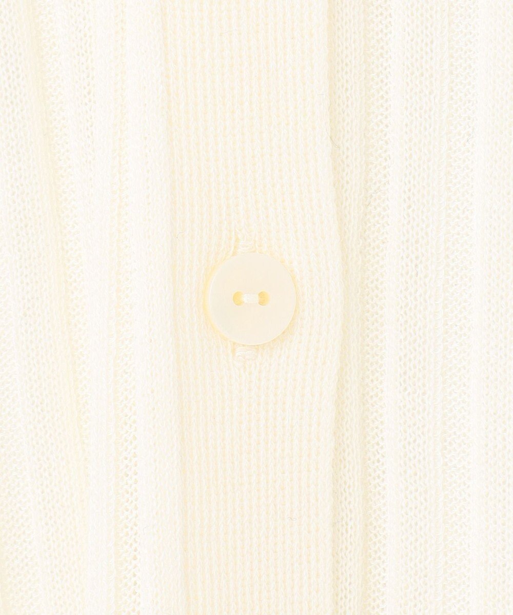 uncrave シアーニット リブロングカーディガン 