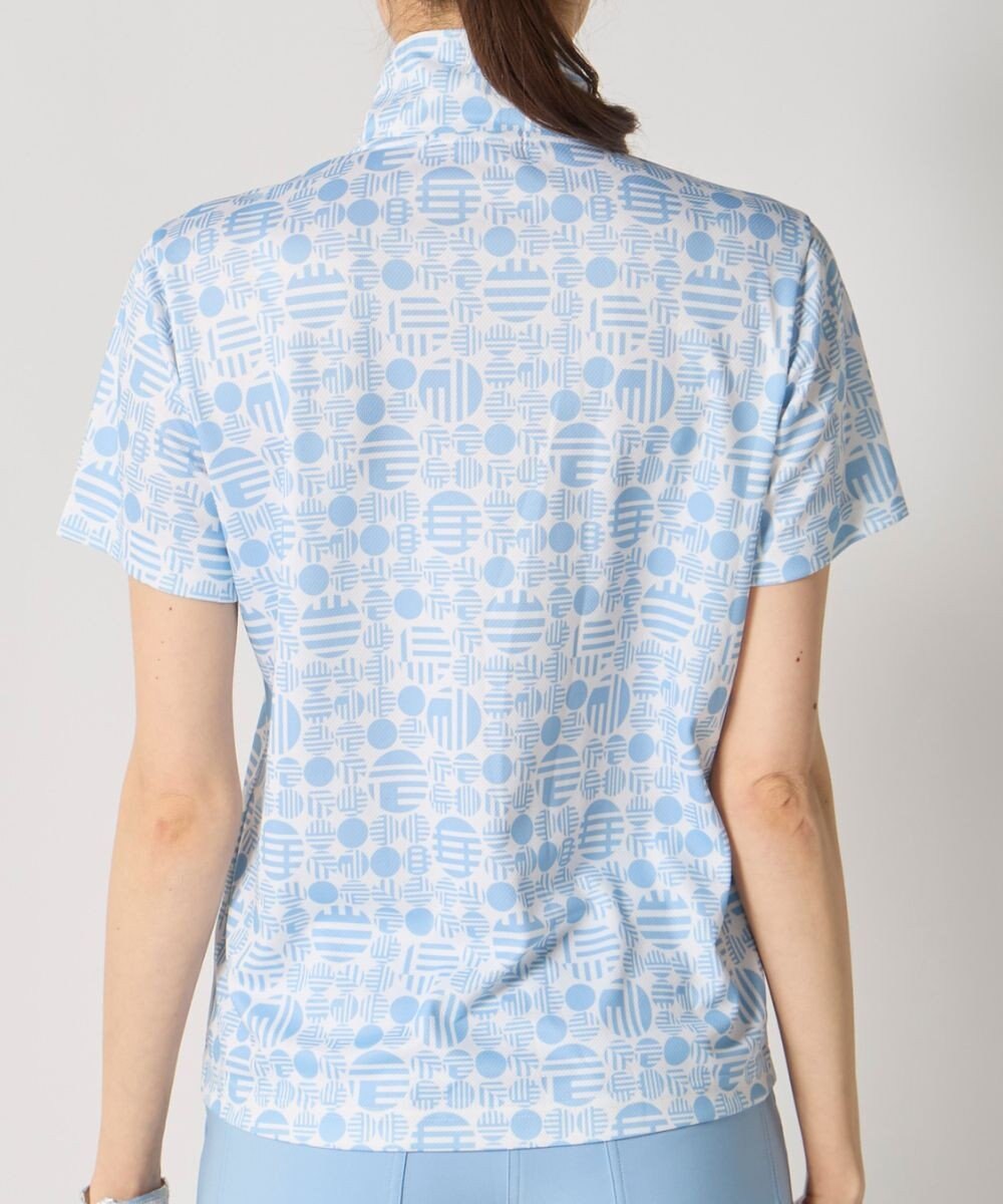 FILA GOLF／marie claire 【Marie claire sports】ハーフジップ半袖シャツ 