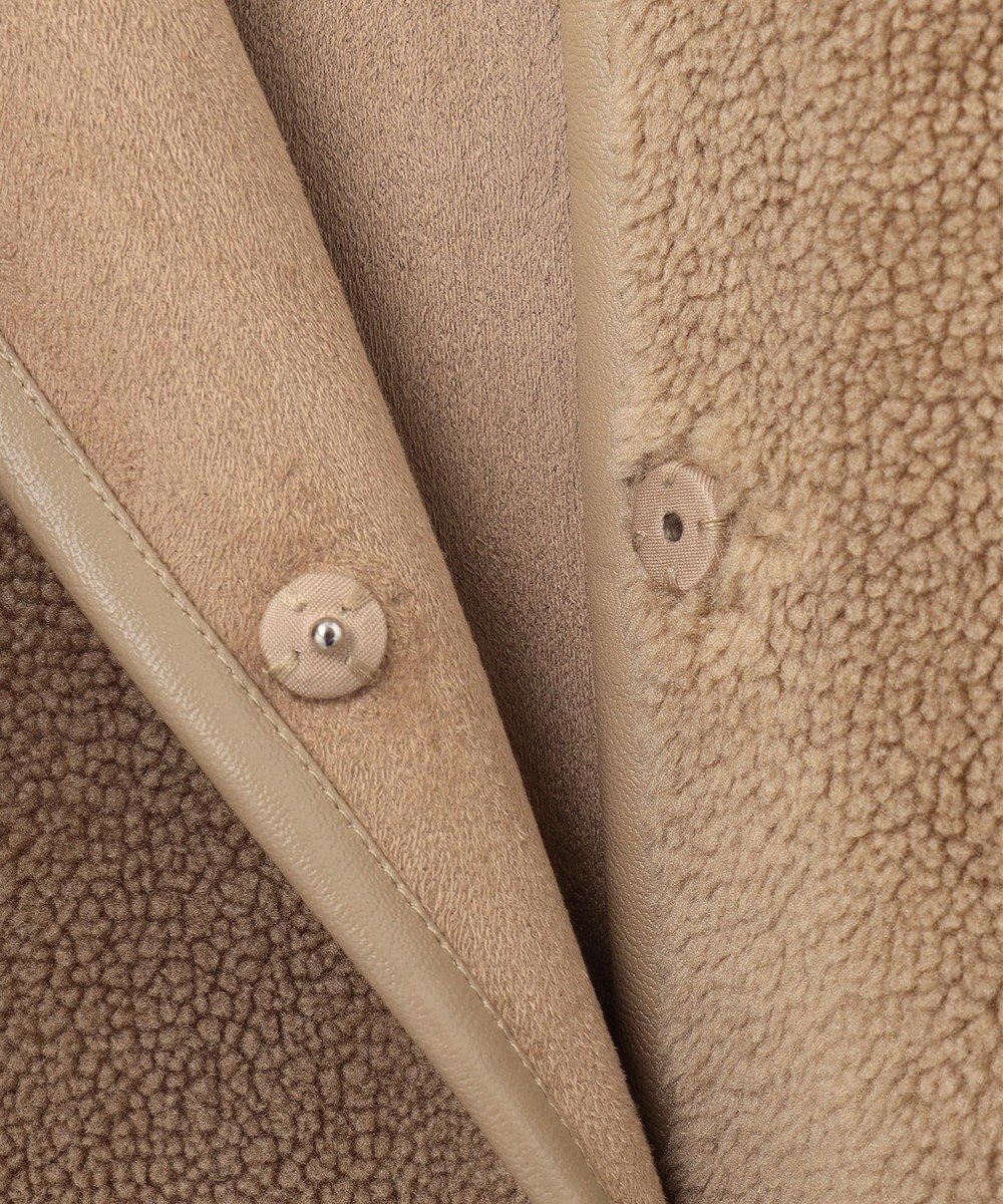 ANY SIS 【2WAY】リバーシブルショートボア アウター 