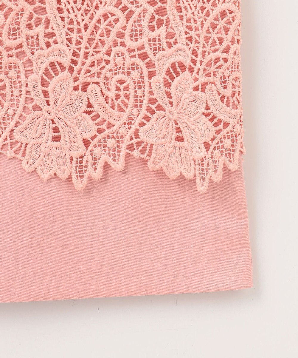 自由区 【洗える】ボタニカルレース スカート 