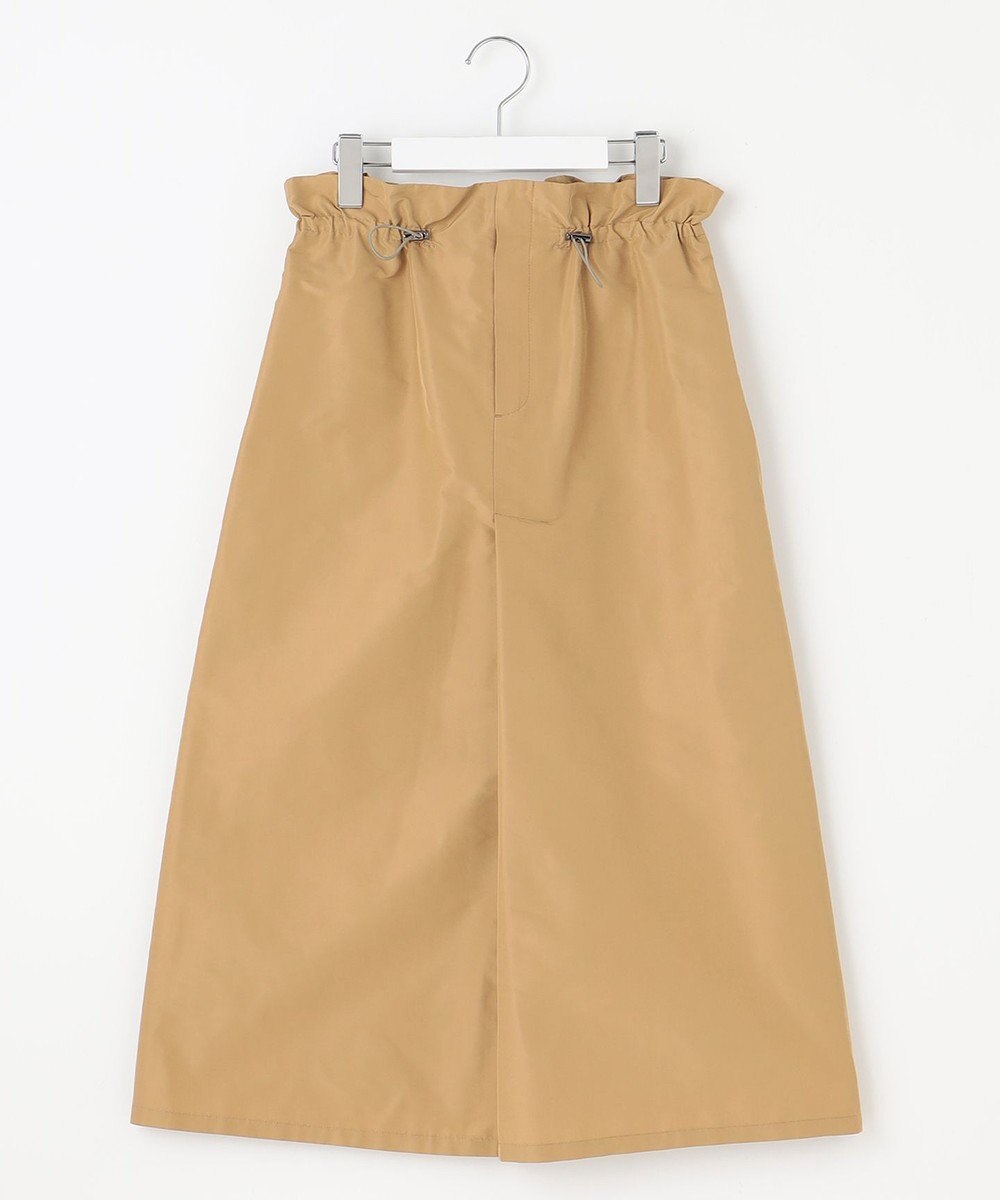 J.PRESS LADIES L 【洗える】シャンブレータフタ  ナロー スカート 