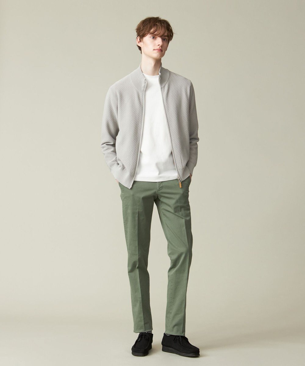 J.PRESS MEN 【ストレッチ】ハードウォッシュパンツ 