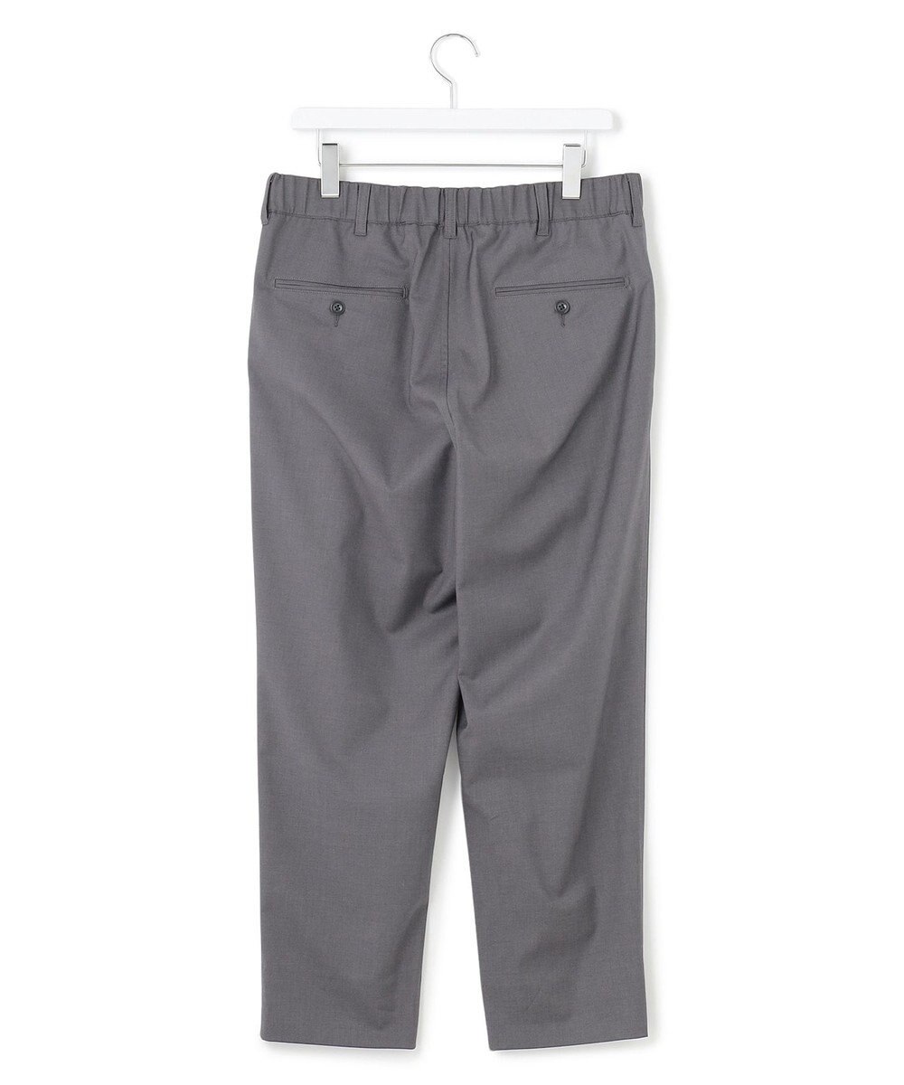 J.PRESS YORK STREET 【UNISEX】ウールライク テーパードイージーパンツ 