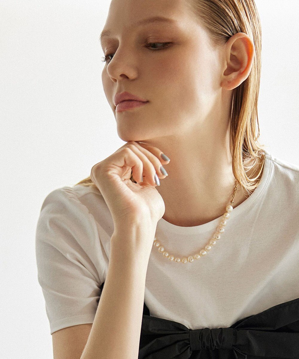 TOCCA BAROQUE PEARL NECKLACE 淡水バロックパール ネックレス 