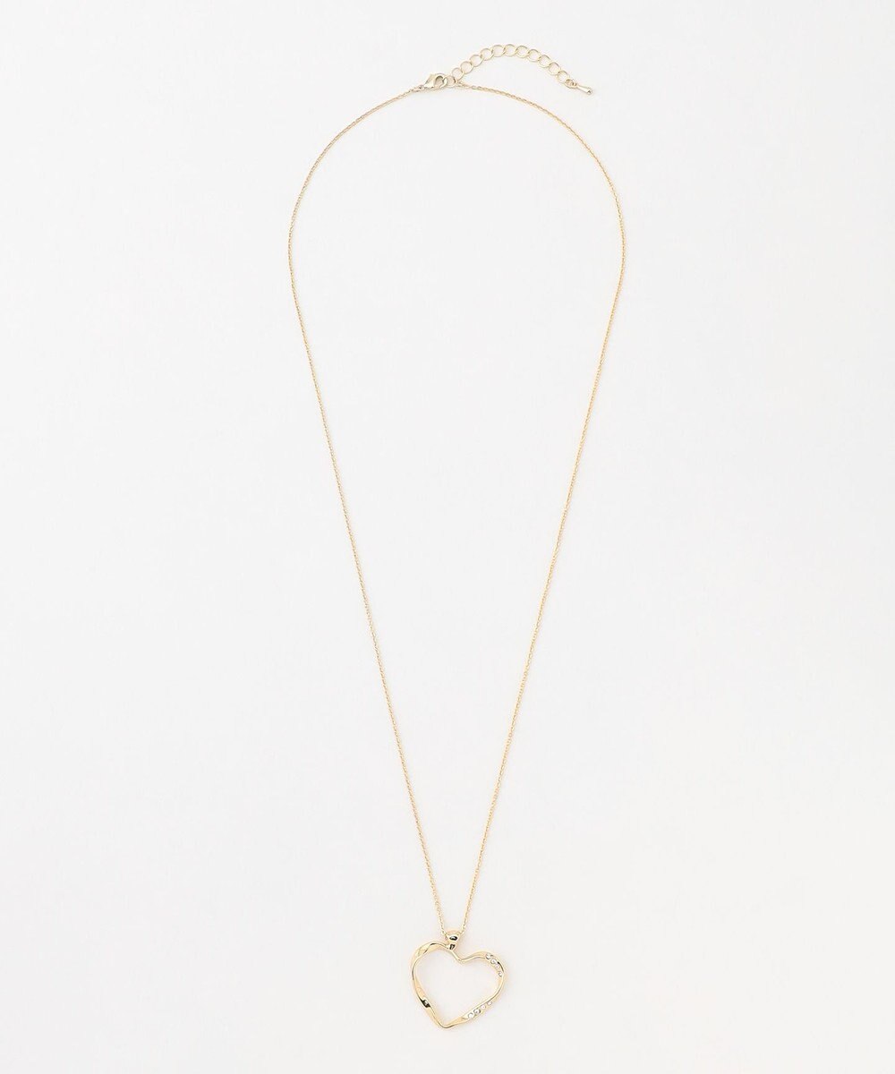 組曲 ツイストハートフープペンダント 