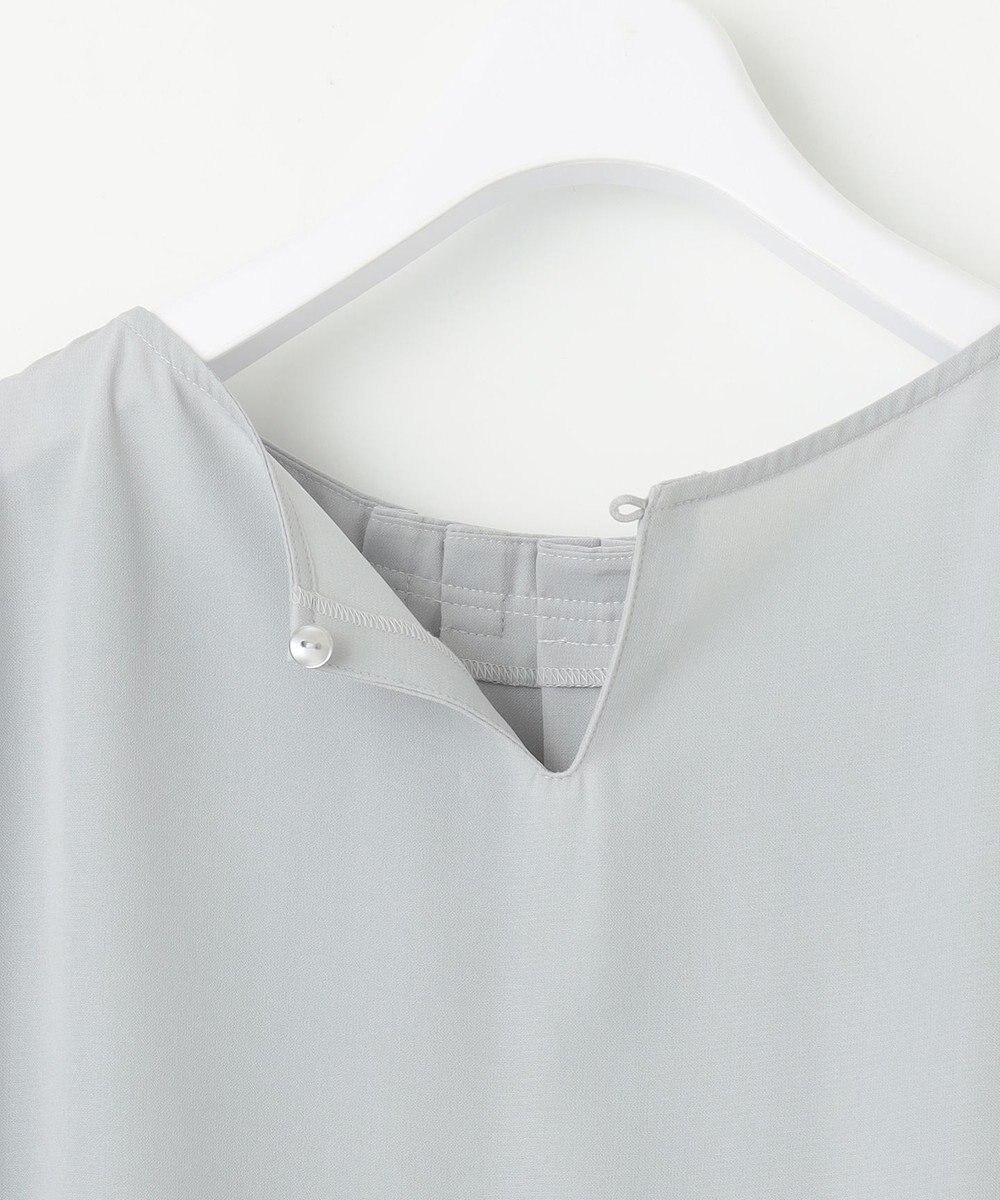 ANY SIS 【洗える】フロントタックノーブル ブラウス 