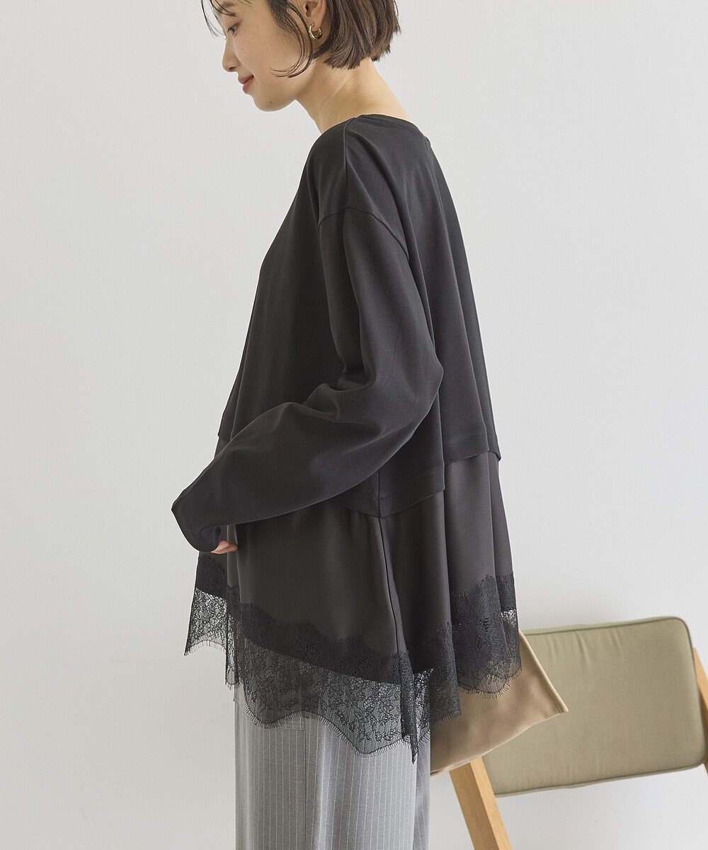 AMERICAN HOLIC スカラップレースプルオーバー 