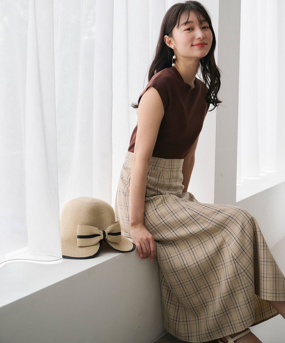 ANY SIS 【洗える】ニットコンビ ワンピース 