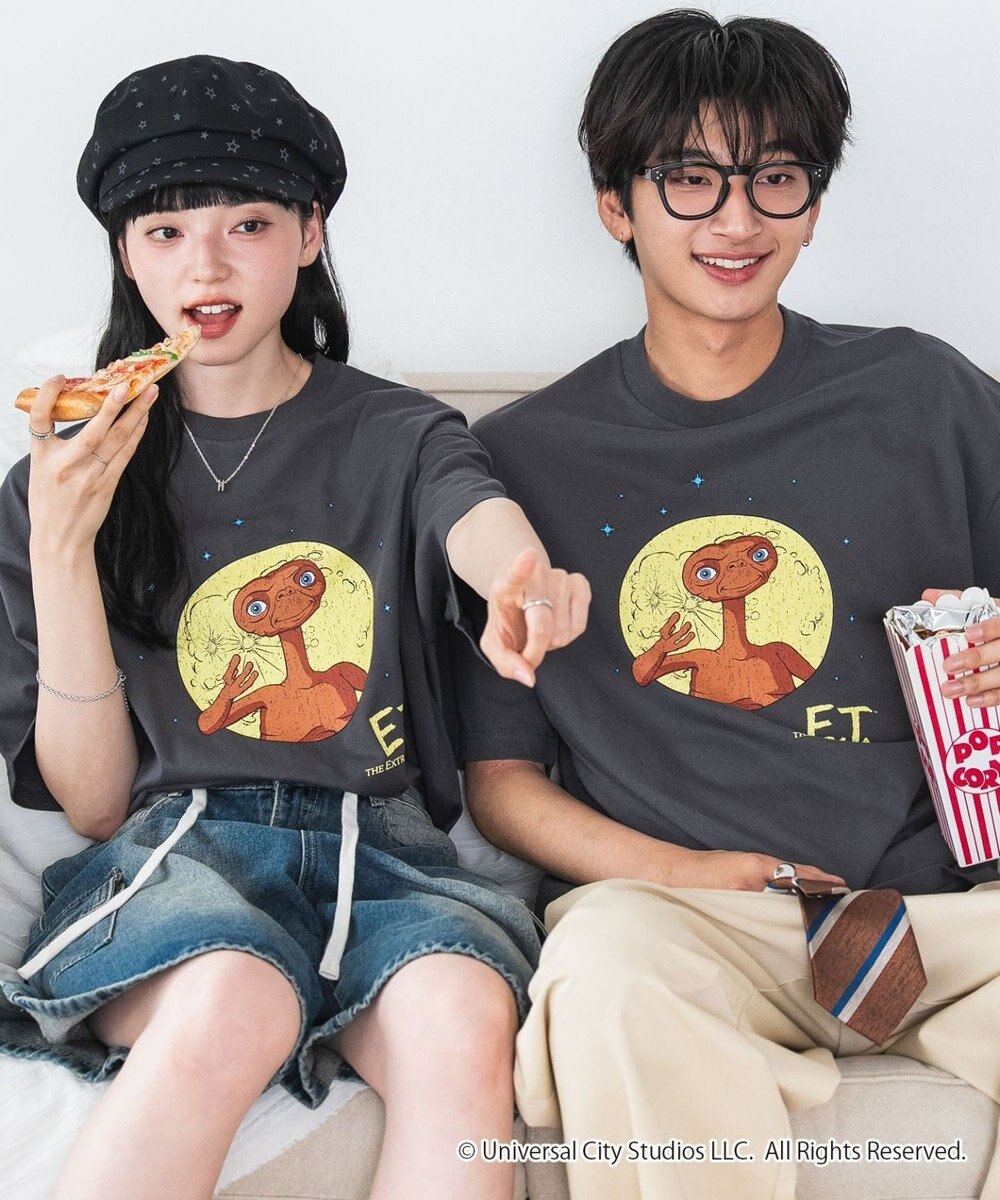 WEGO 【ミニオン / E.T. / バック・トゥ・ザ・フューチャー / デロリアン/ユニセックス着用ITEM/SMLサイズ展開】キャラクターズグラフィックT3（SS） 
