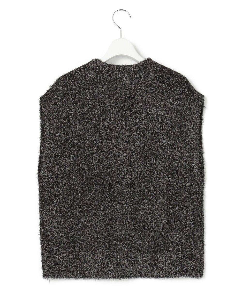 ICB ツイーディーニット ジップアップジレ 