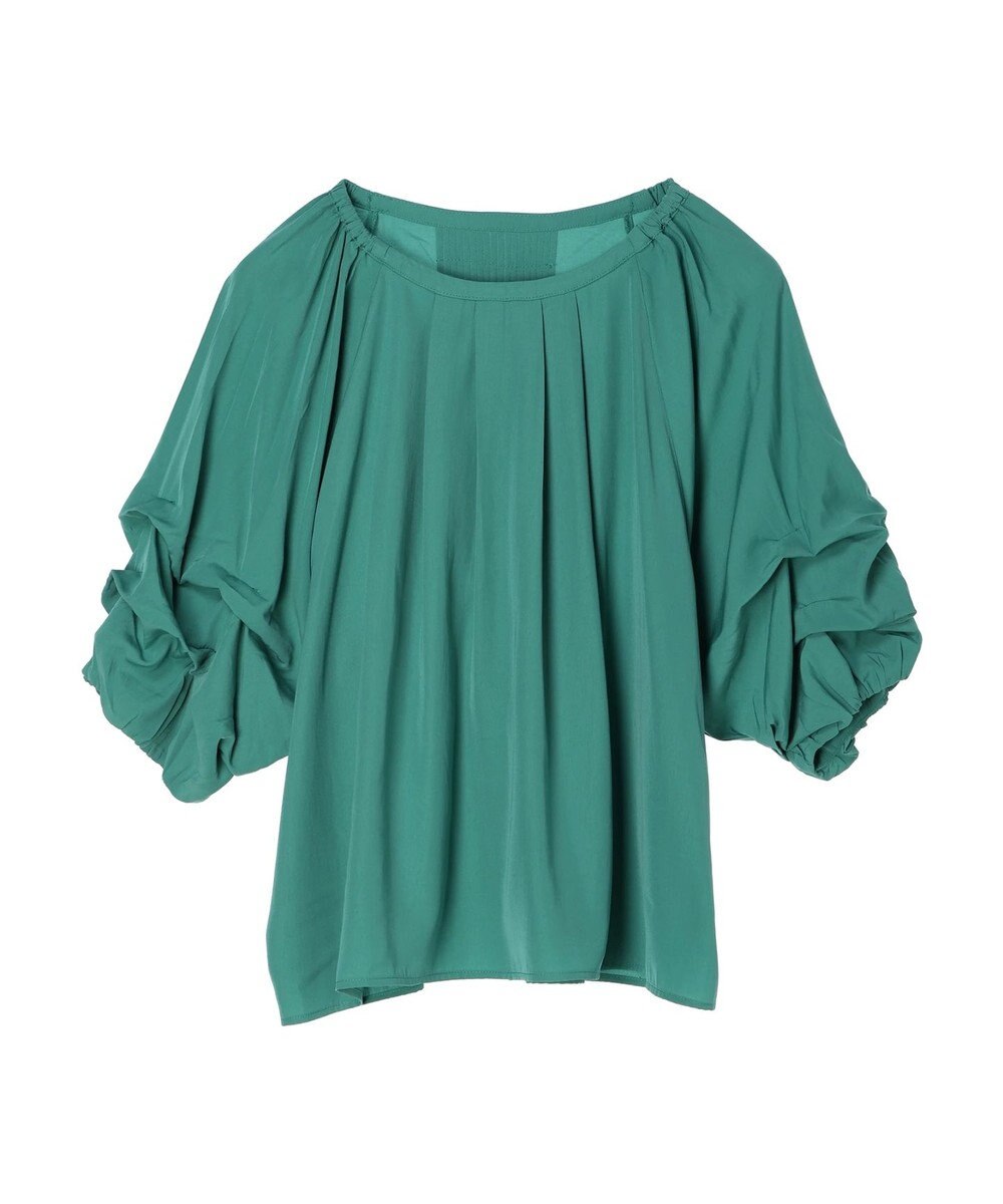 CRAFT STANDARD BOUTIQUE ピンタックホイップスリーブブラウス 