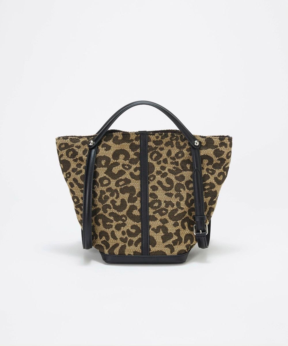 TOPKAPI 【TREASURE TOPKAPI】2way チェンジング トートバッグ レース/レオパード 