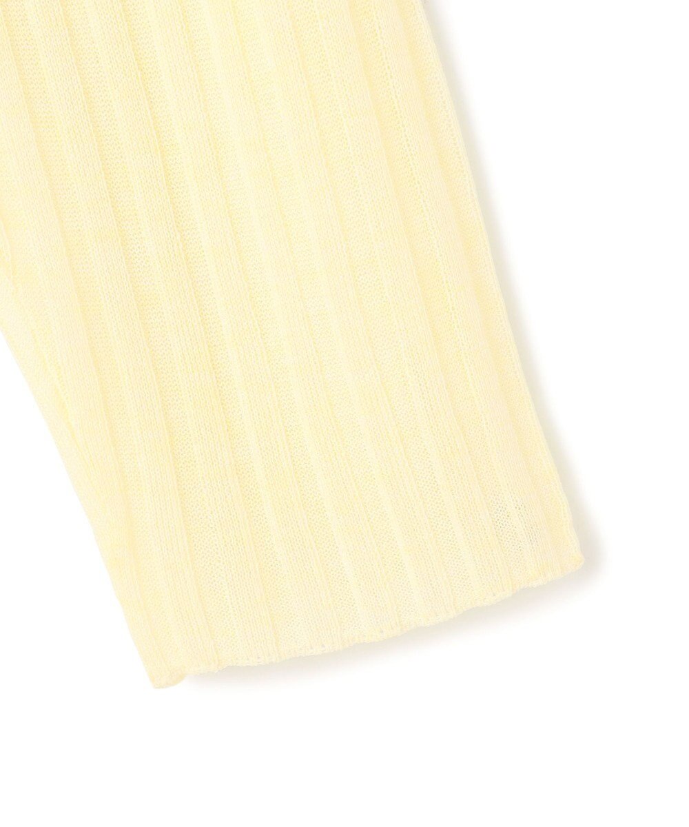 uncrave シアーニット リブロングカーディガン 