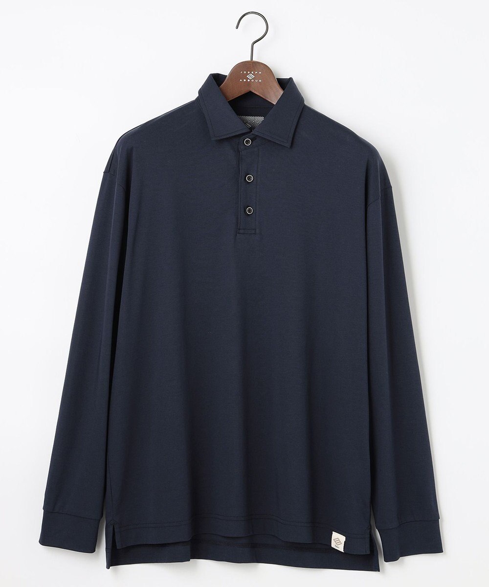 JOSEPH ABBOUD MOUNTAIN 【SPACE／UNISEX】ASHAＡ_OG スムース ポロシャツ 