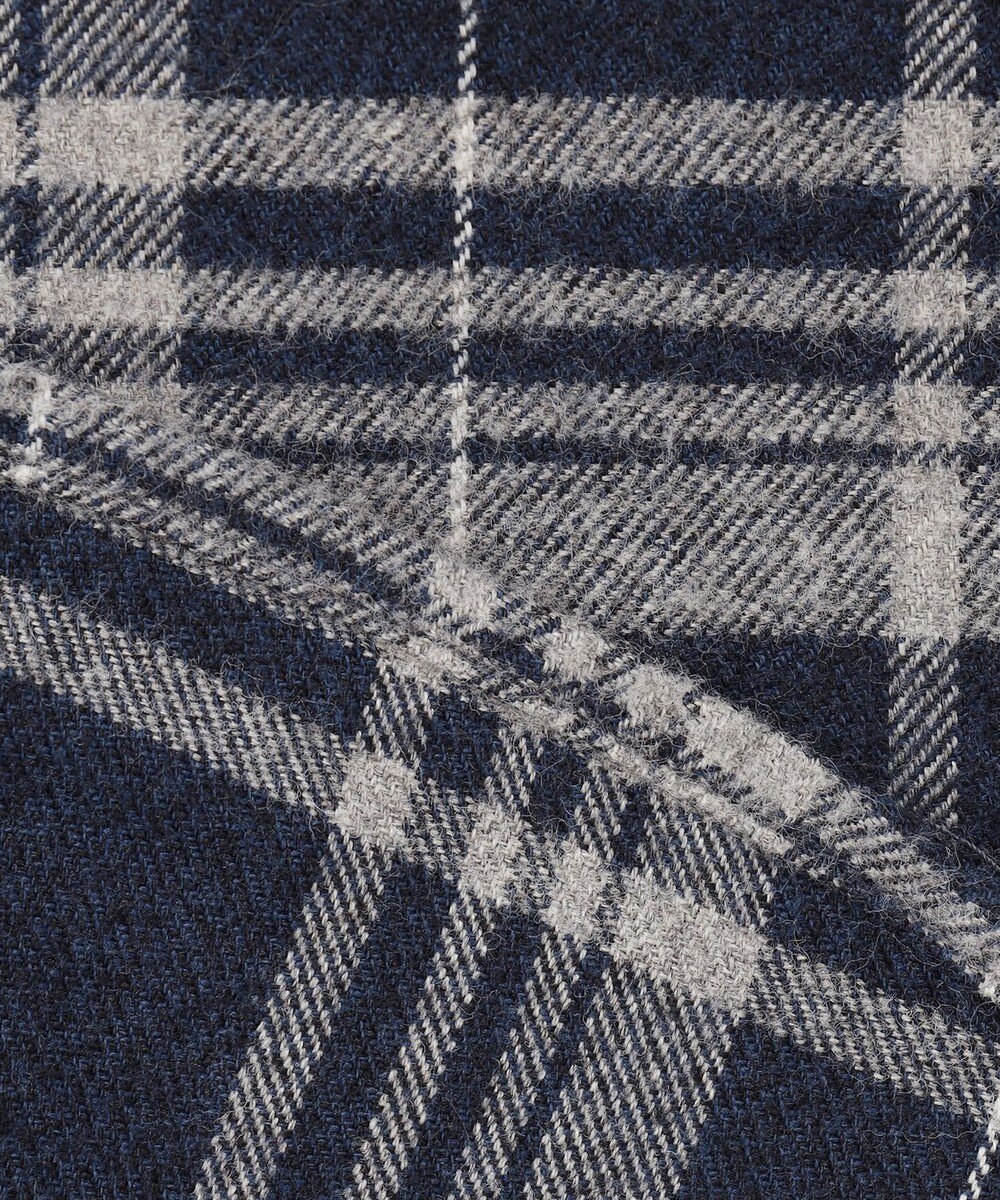 JOSEPH ABBOUD 【オーガニックコットン】ビッグチェック フランネルシャツ 