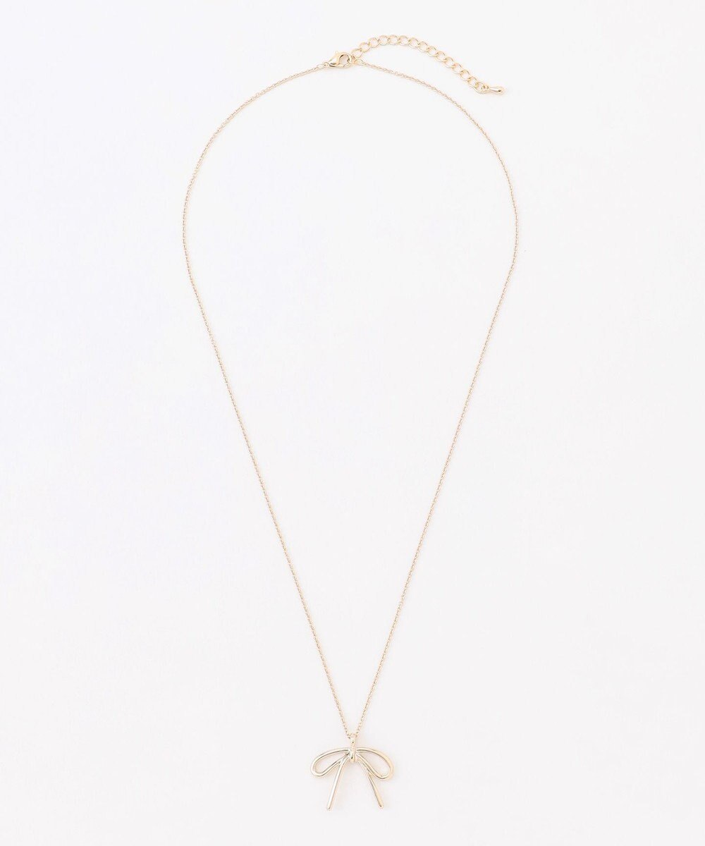 組曲 メタルリボンネックレス 