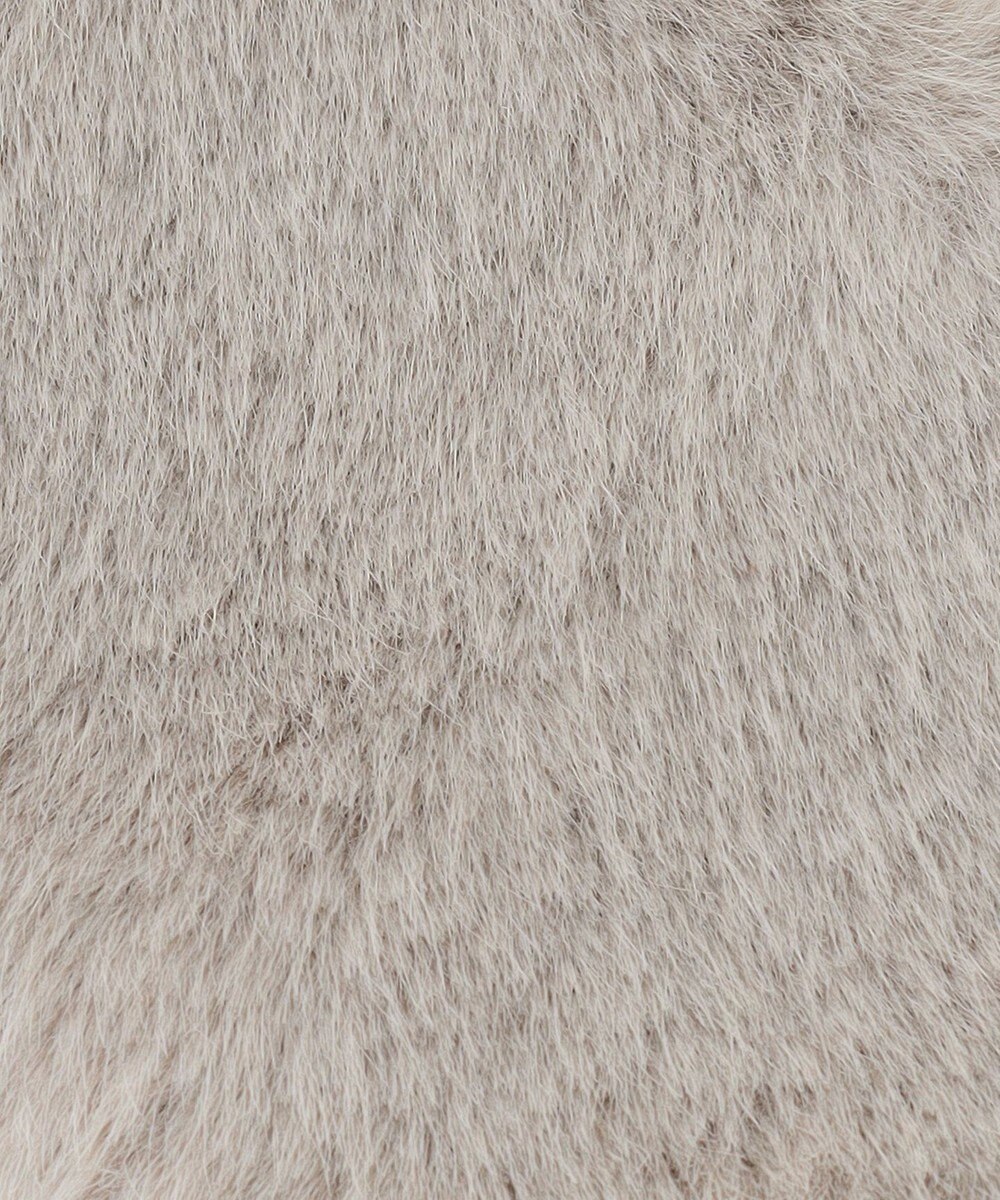 TOCCA 【ブローチ取り外し可】BOW RIBBON FURTIPPET ティペット 