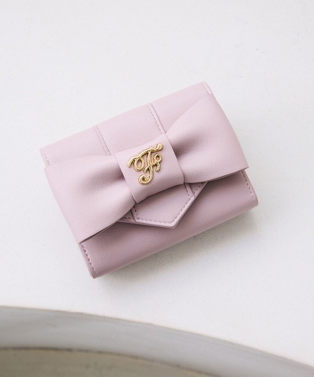 Maison de FLEUR EC限定ベルトリボンミニウォレット 