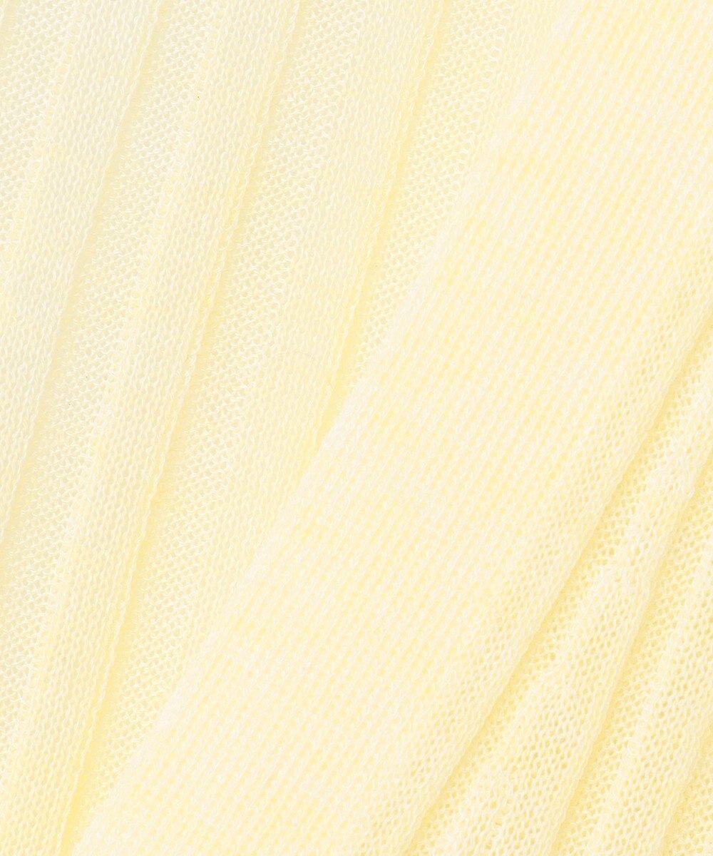 uncrave シアーニット リブロングカーディガン 