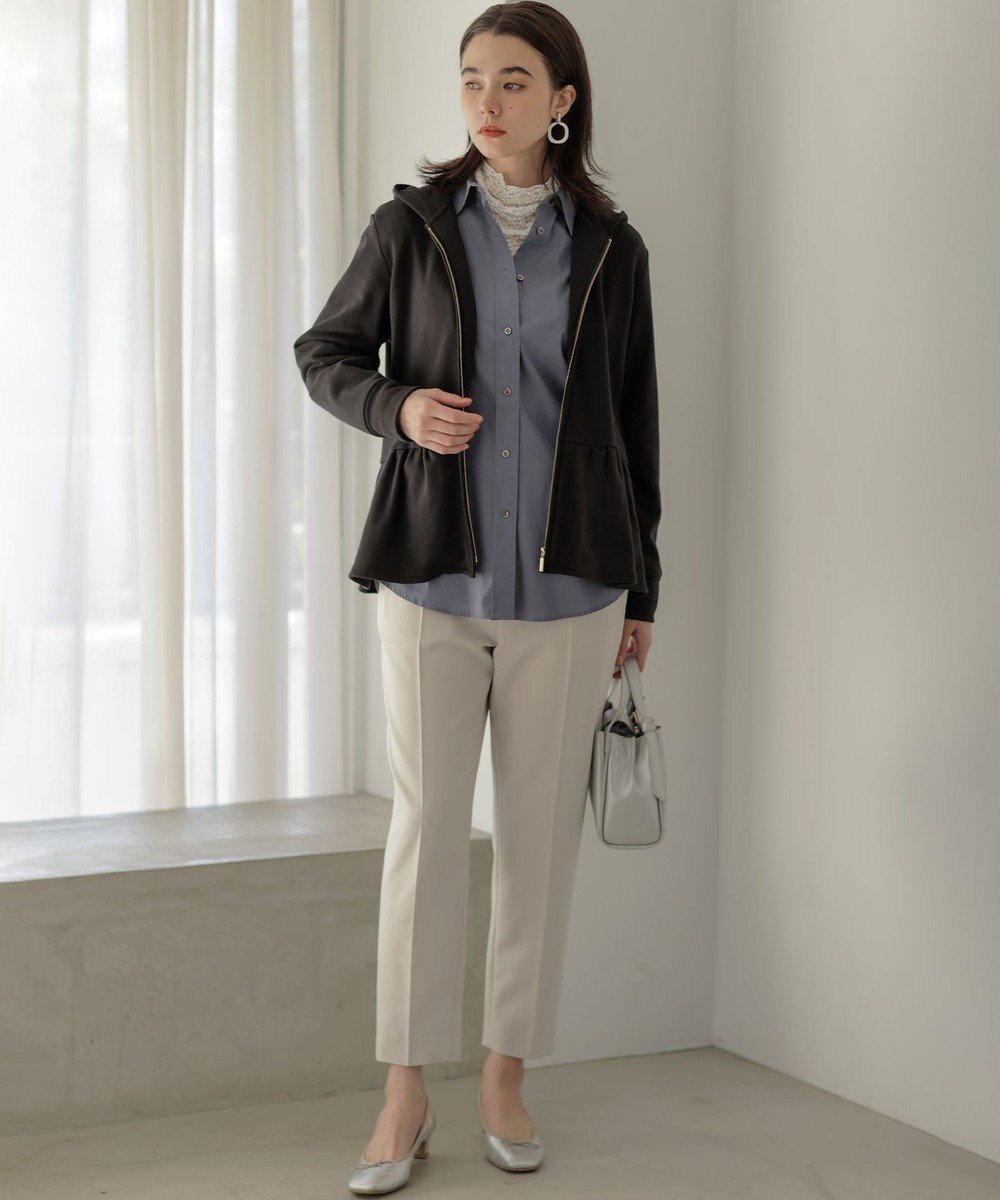 組曲 マシュマロタッチ裏毛 パーカー 