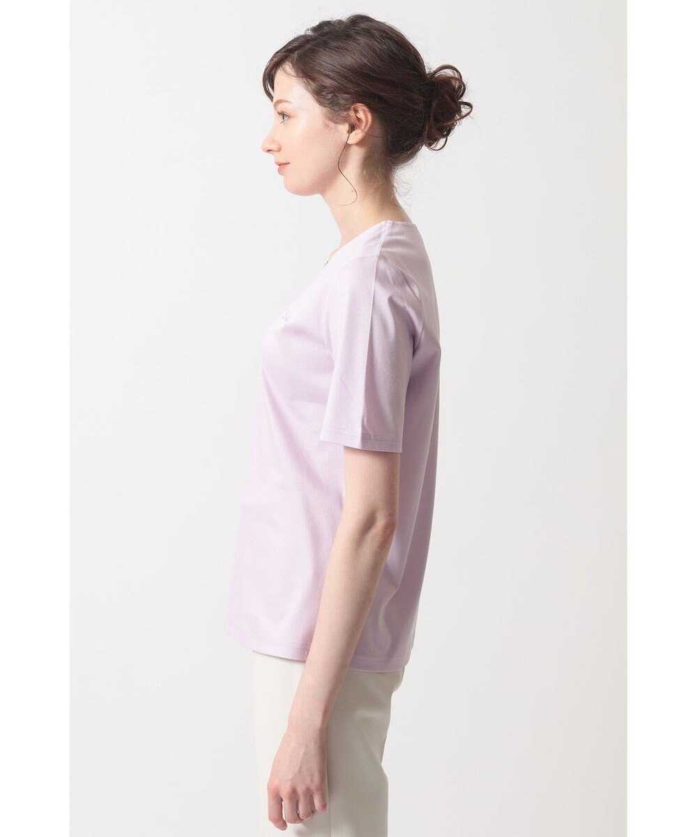 DAKS ロゴ刺繍ベーシックTシャツ 