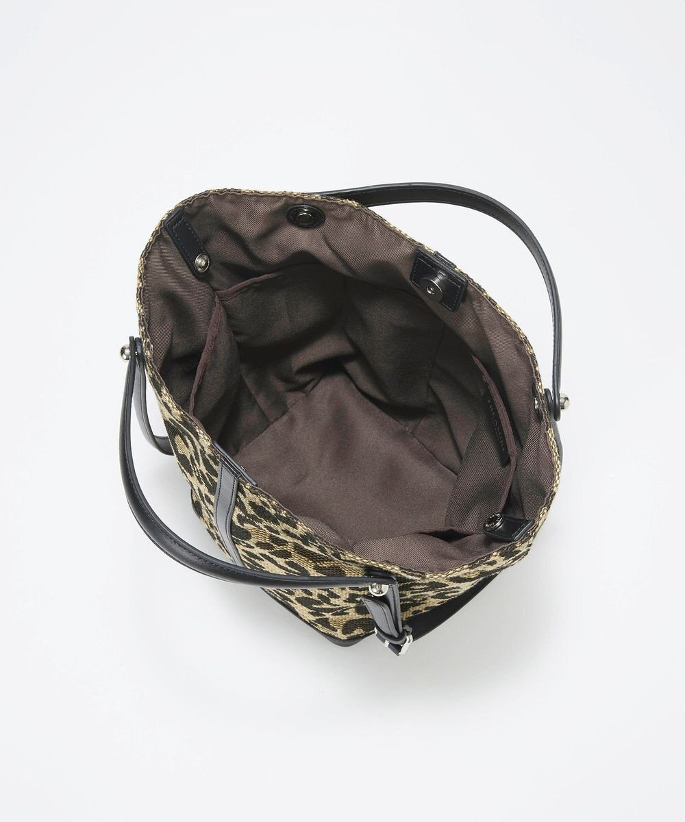 TOPKAPI 【TREASURE TOPKAPI】2way チェンジング トートバッグ レース/レオパード 