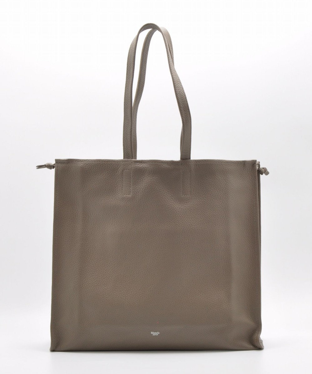 blancle シュリンクレザー スクイーズビッグトート 