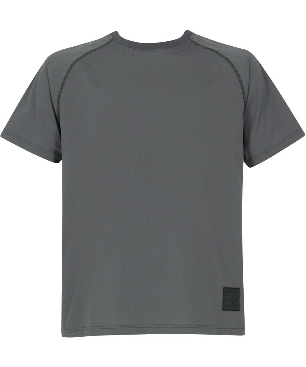 CW-X 【UNISEX】 CW-X トップス ハイゲージニットＴシャツ 半袖 3分袖 Ｕネック UVカット率90%以上(本体) 吸汗速乾(本体) ユニセックス DLR175 /ワコール 