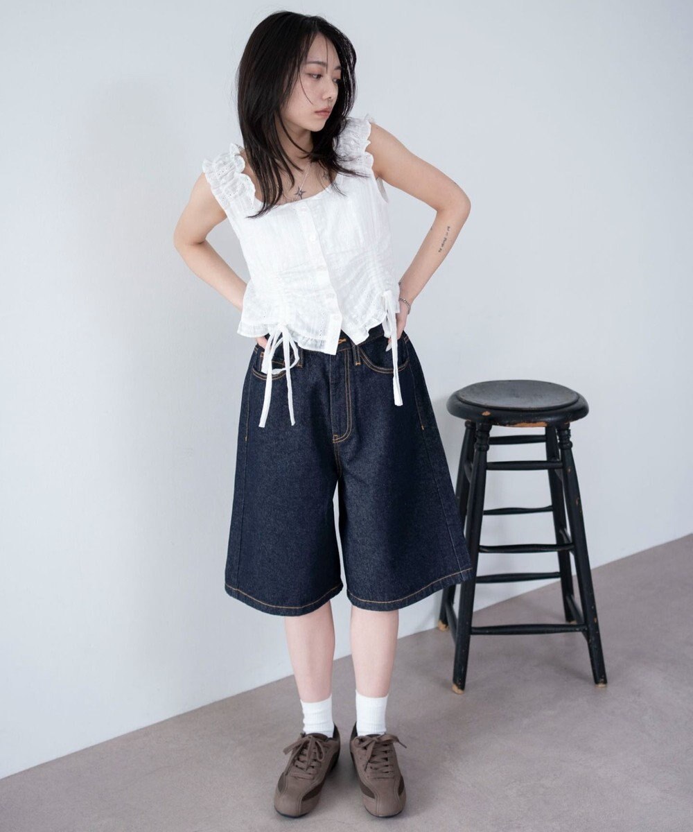 WEGO デニムハーフパンツ 