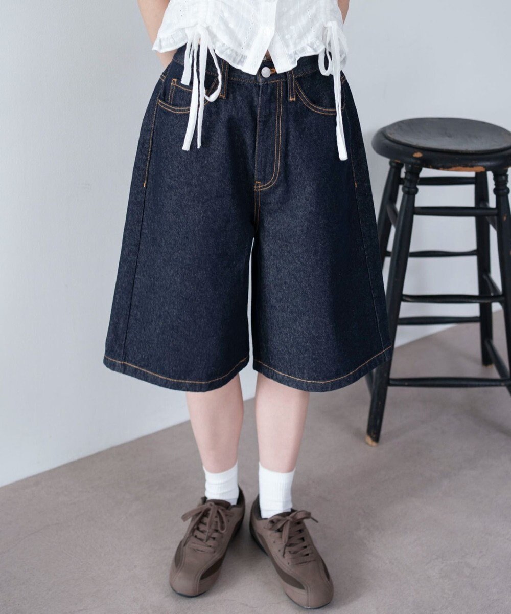 WEGO デニムハーフパンツ 