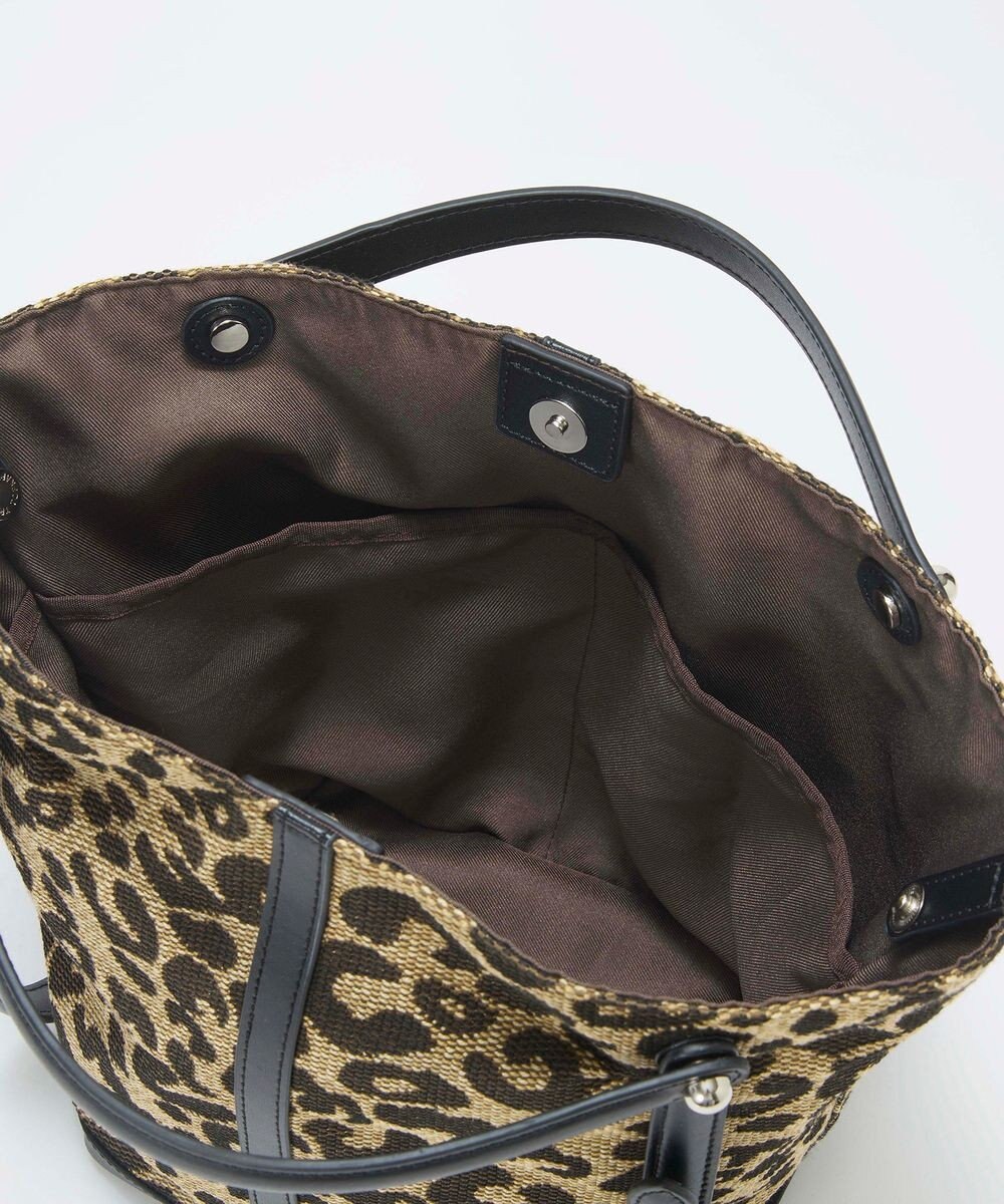 TOPKAPI 【TREASURE TOPKAPI】2way チェンジング トートバッグ レース/レオパード 